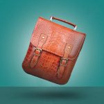 کیف دانشجویی چرم طبیعی مدل آناویز چرم(کروکو) - Image 6