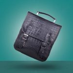 کیف دانشجویی چرم طبیعی مدل آناویز چرم(کروکو) - Image 15