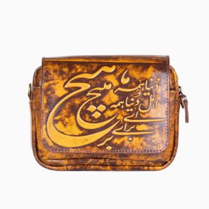 کیف دوشی چرم طبیعی مدل آناویز چرم