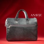 کیف اداری چرم طبیعی مدل آناویز چرم (کروکو) - Image 21